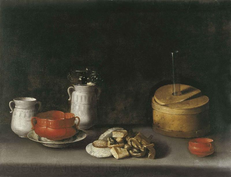 Juan van der Hamen y Leon Still Life with Porcelain and Sweets Norge oil painting art